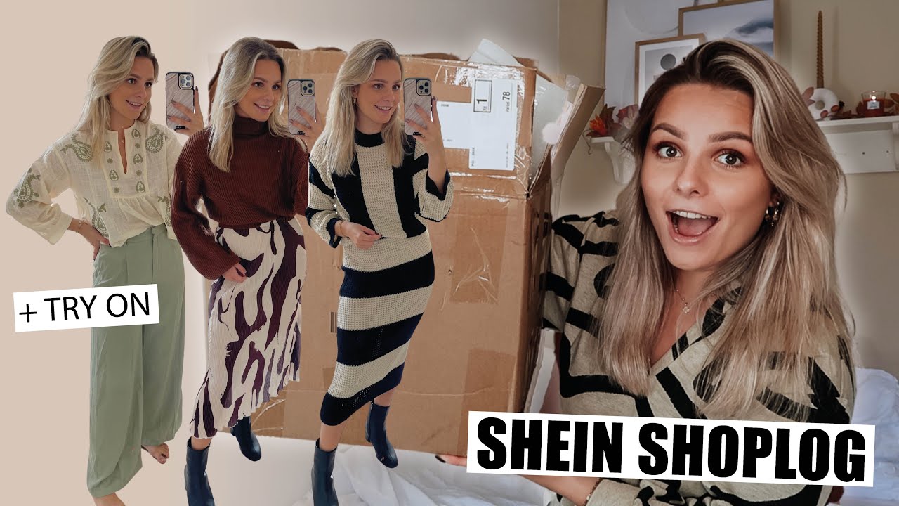 Mega SHEIN herfst SHOPLOG + TRY ON 🧣🍂 | Floor Delver