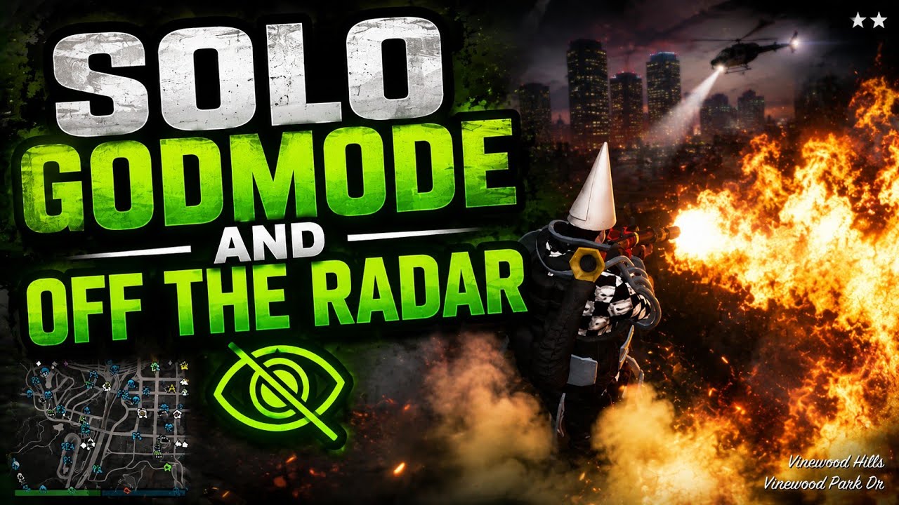 Easy God Mode & Off The Radar After Patch (SOLO)