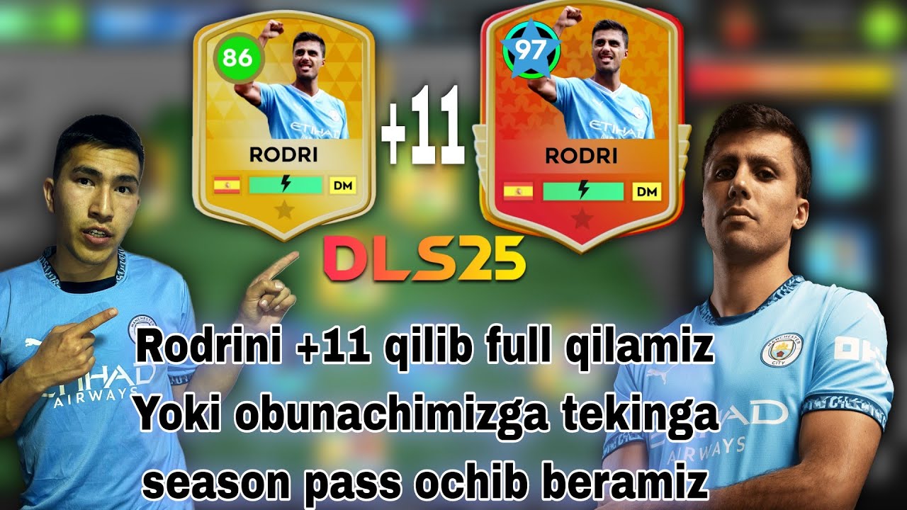 DLS25 RODRINI YANA 97.  +11 QILIB KORAMIZ YOKI OBUNACHIMIZGA SEZON PAS OLIB BERAMIZ🤑🤑🤑