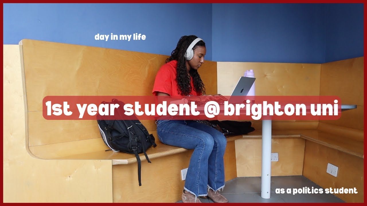 DAY IN THE LIFE AS A FIRST YEAR POLITICS STUDENT 👩🏽‍⚖️ I University of Brighton