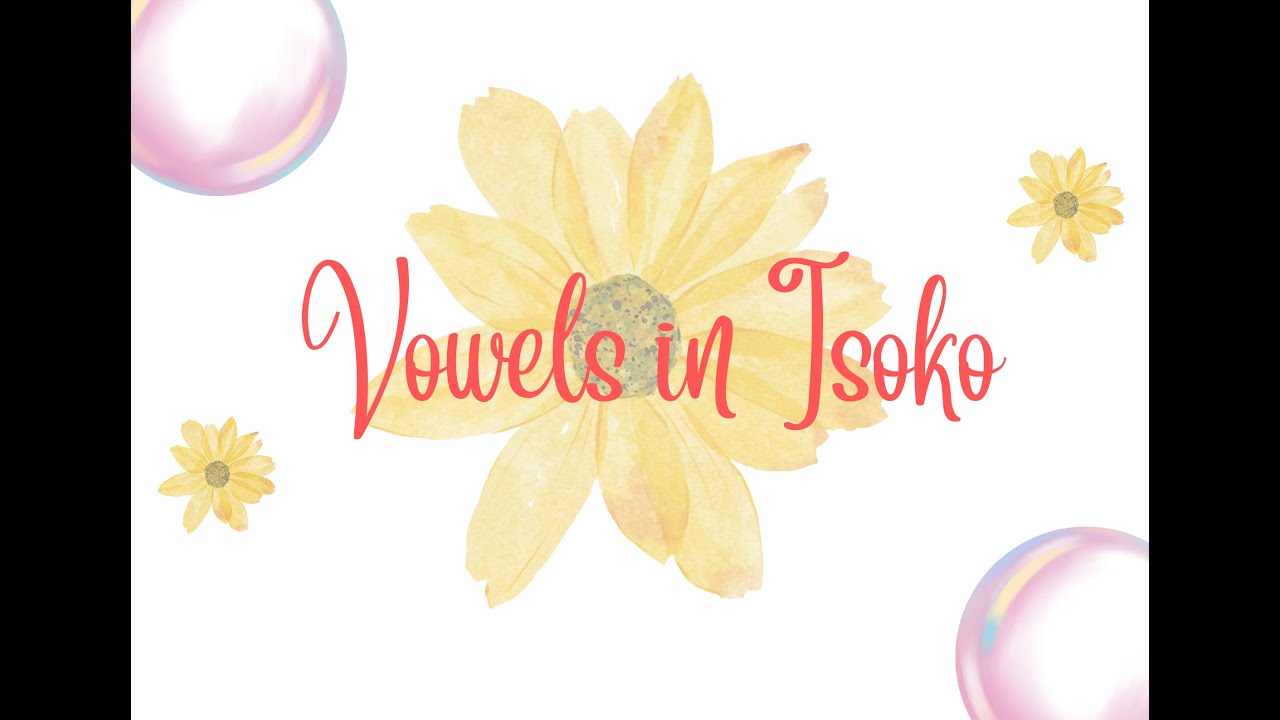 Vowels in Isoko