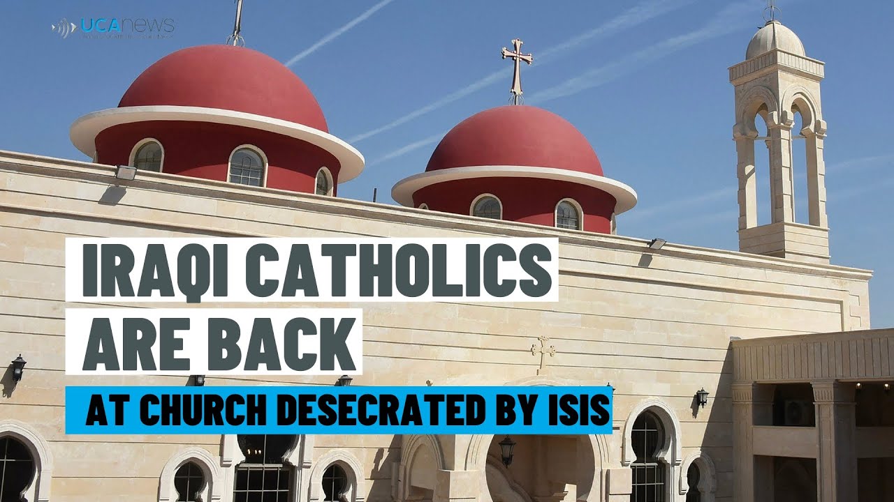 Iraqi Chaldean Catholics resume worship at church desecrated by ISIS