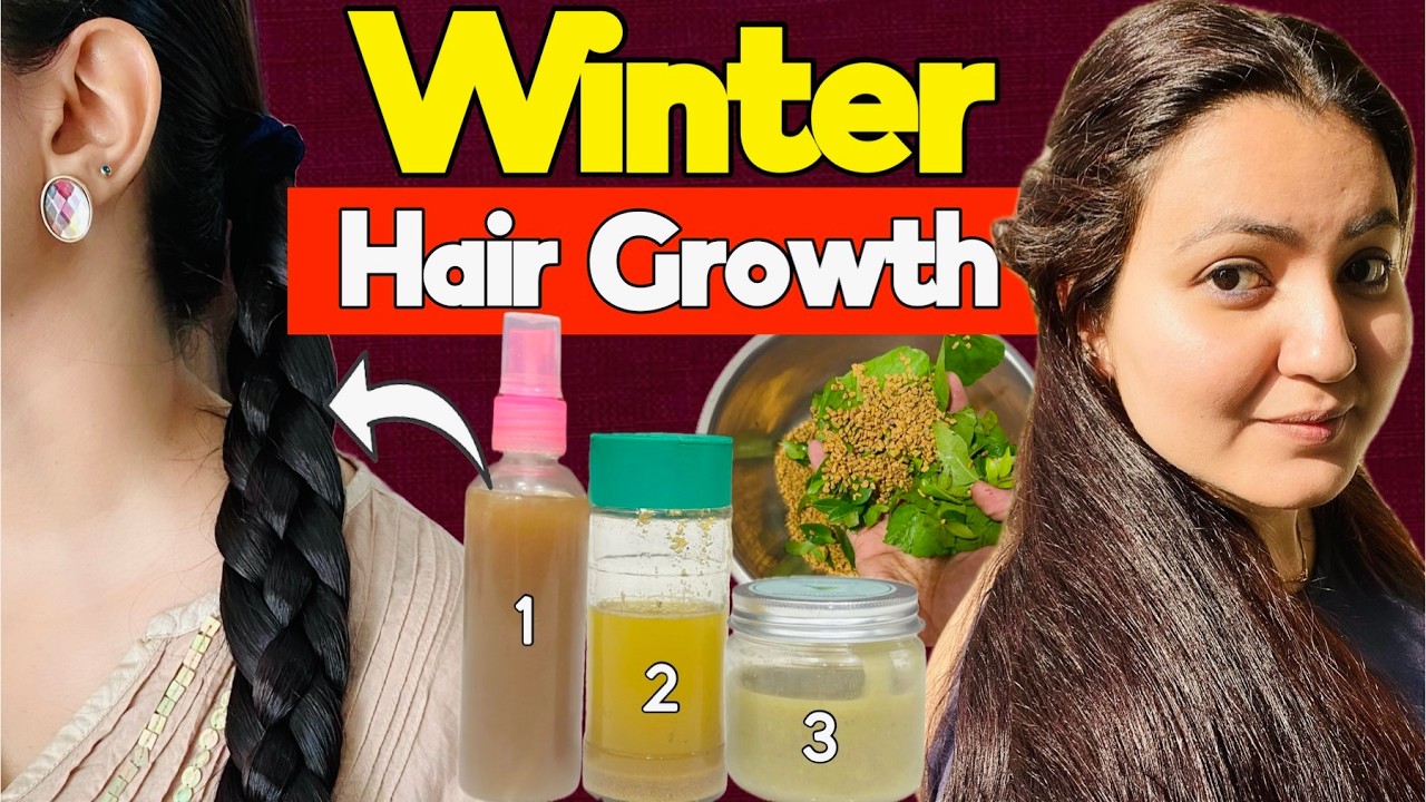 Winter Hair Growth Challenge: जड़ो से बालों को उगाएं, चोटी को दोगुना मोटा बनाये सिर्फ 30 दिनों में💕