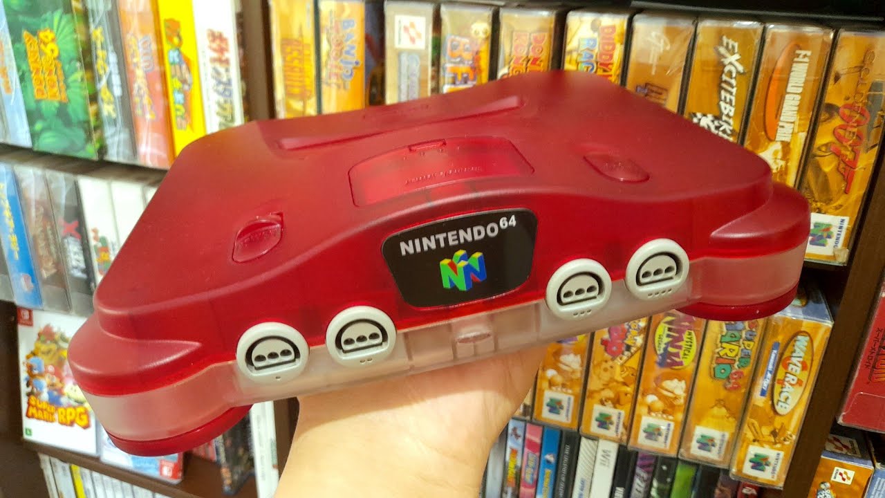 Nintendo 64 de cara nova! Carcaça do AliExpress