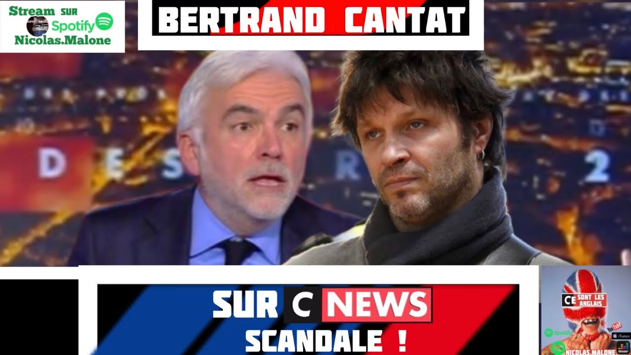 Bertrand Cantat on CNews Scandal!😳#bertrandcantat #pascalpraud #feminist #itstartsnow