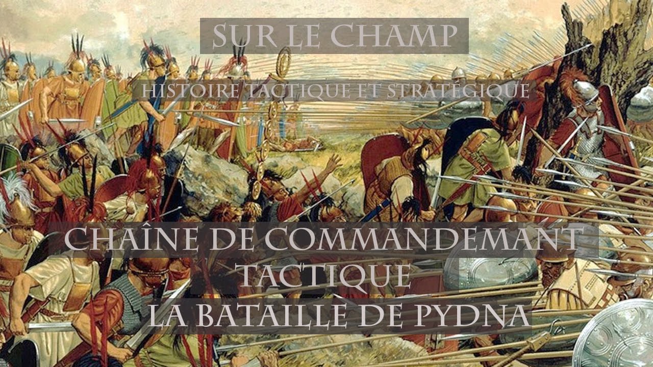 Cha&icirc;ne de commandement tactique : La bataille de Pydna (168 AEC)