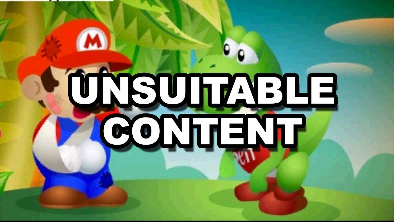 We had to censor part of this cuz of how messed up it got | PETA MARIO GAMES PART 2