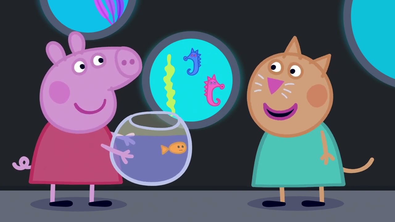 Peppa malac S04E31 | Az akv&aacute;rium