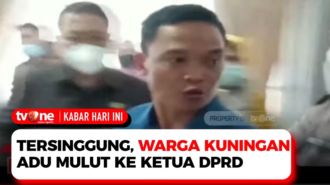 Bersitegang! Cekcok Mulut Warga vs Ketua DPRD Kuningan | Kabar Hari Ini tvOne