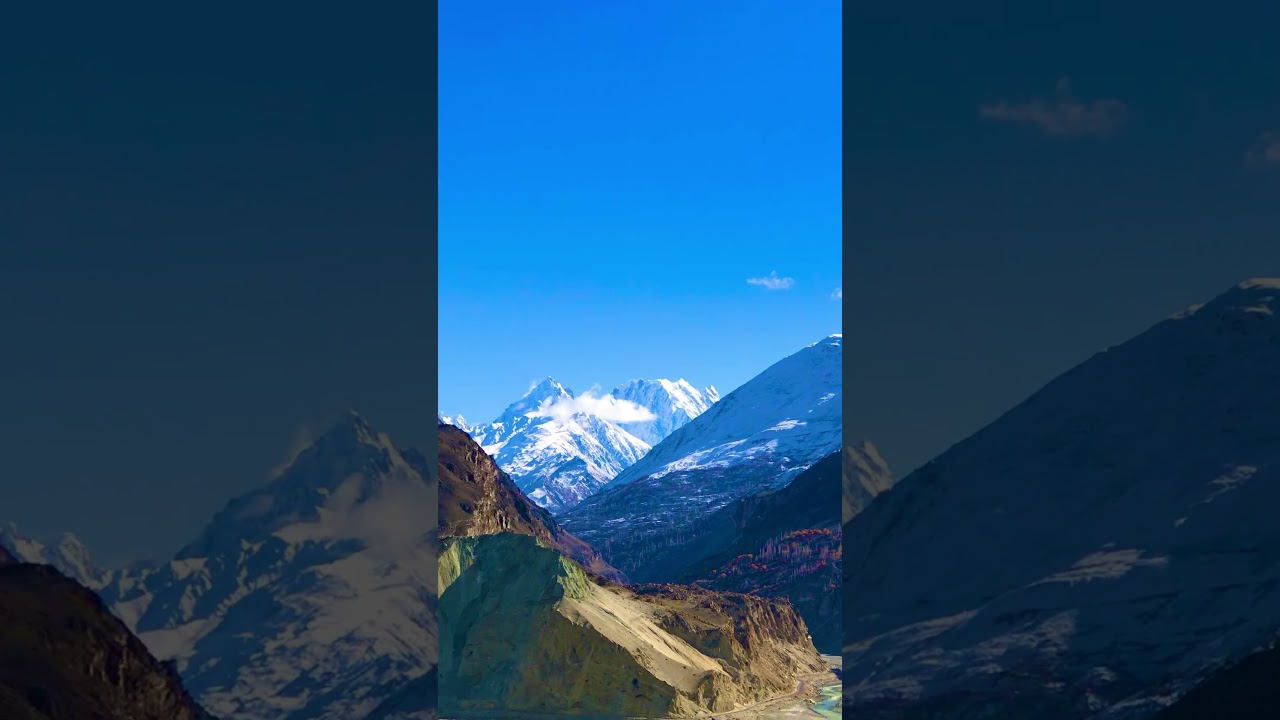 Rakaposhi || hunza valley || Karakorum mountains || northern Pakistan 