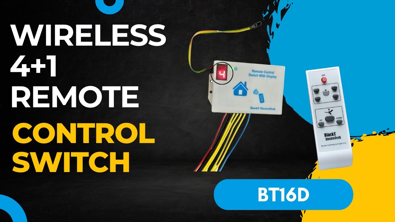 BT16D  Wireless Remote Control Switch
