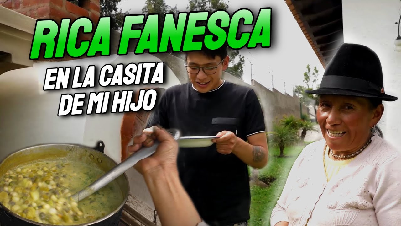 FANESCA PARA MIS HIJOS (hecha en la nueva casa de mi hijo) | Doña Empera