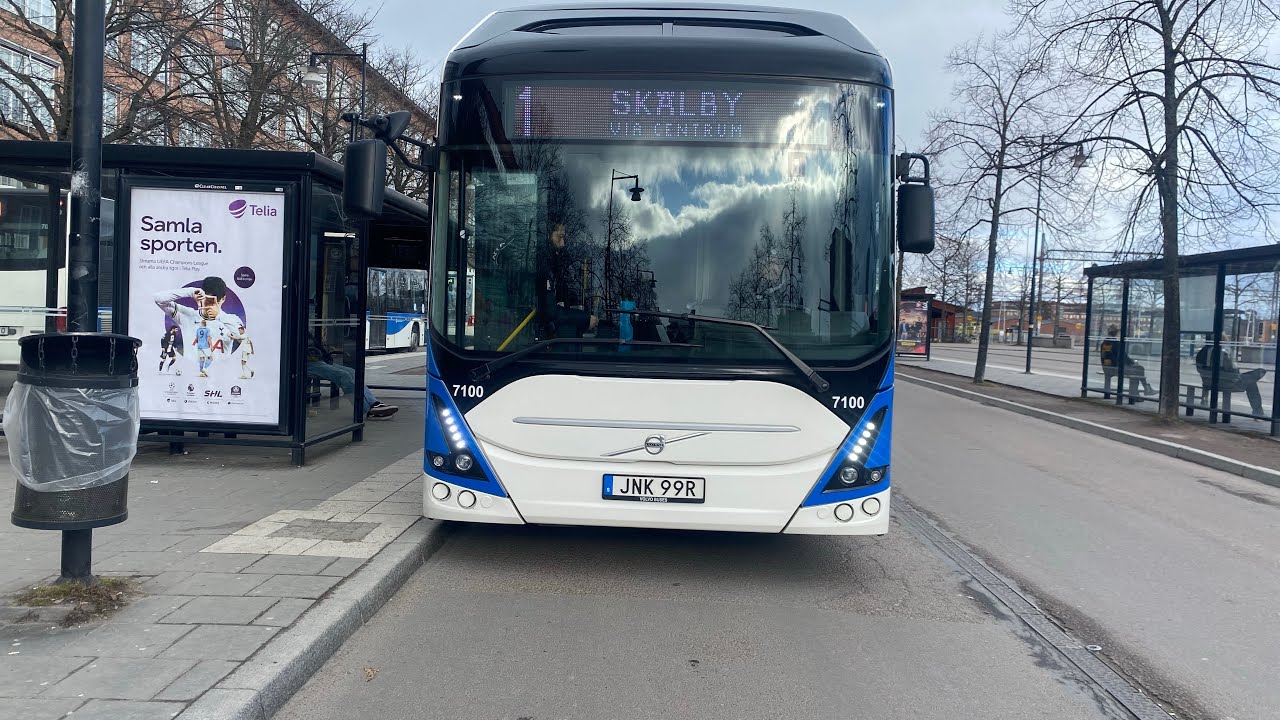 Bussar vid Västerås Centralstation!
