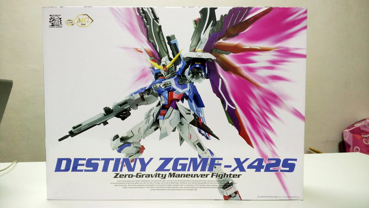 Unboxing : MG Destiny ZGMF-X42S Ver. MB by Dragon Momoko