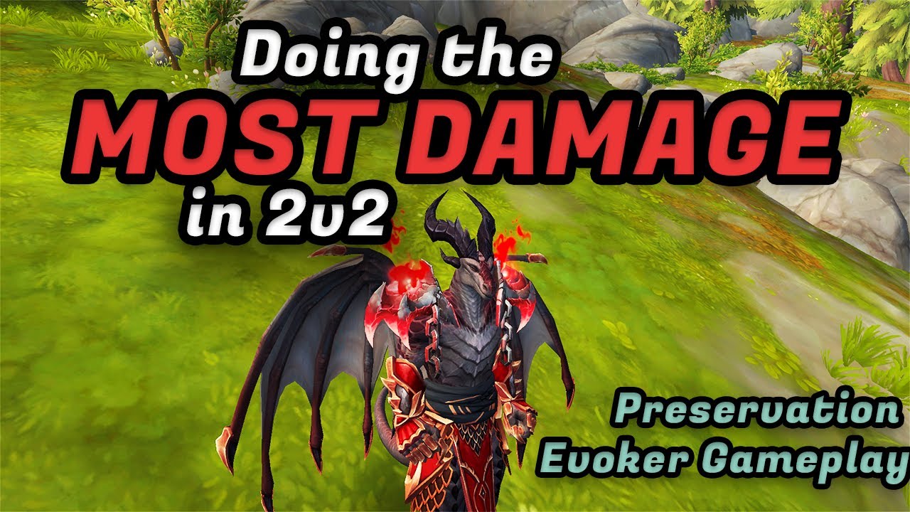 Preservation Evoker 2v2 DESTRUCTION | WoW The War Within PvP