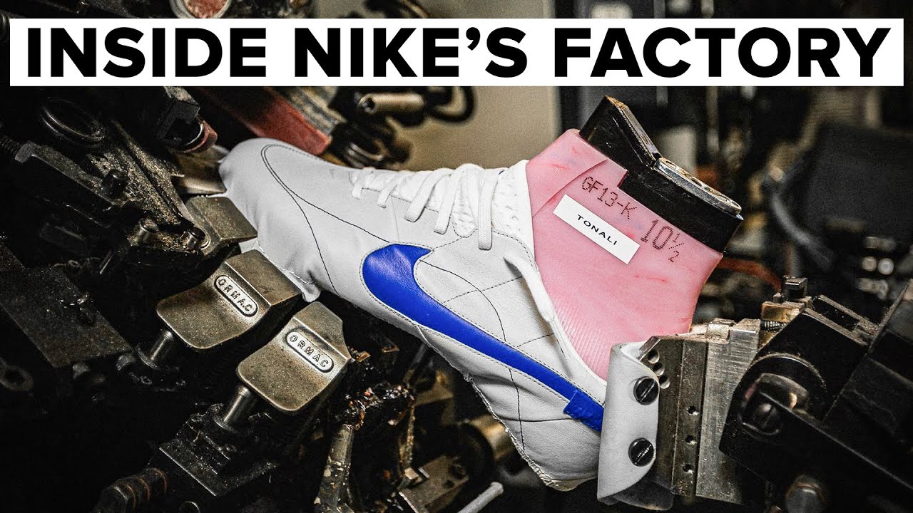 Nike НАКОНЕЦ-ТО пустили нас на свою фабрику по производству футбольных бутс