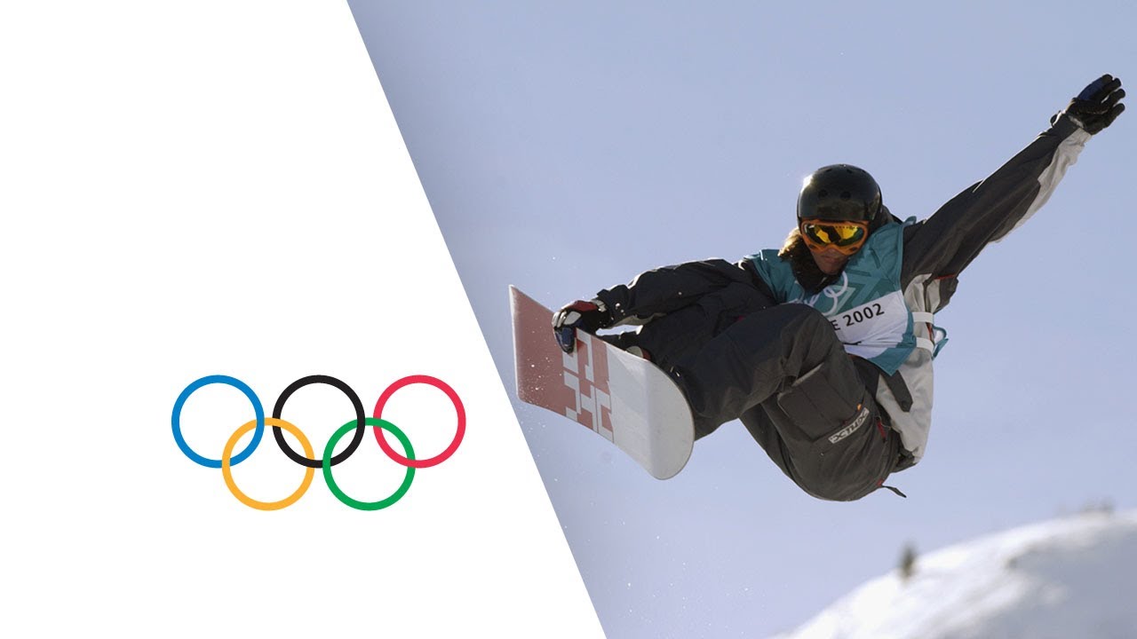 Kelly Clark Wins Snowboard Halfpipe Gold - Salt Lake City 2002 Winter Olympics