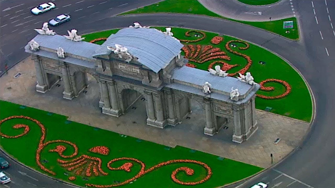 Madrid desde el aire: Madrid en 25 rincones