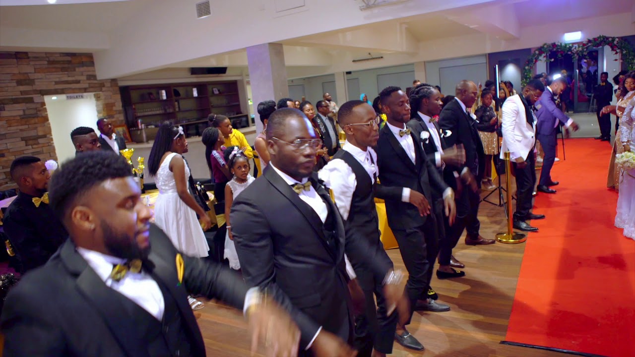 best Congolese Wedding Entrance (Jeremie & Sandra) Papa Mobimba# koffi Olomide
