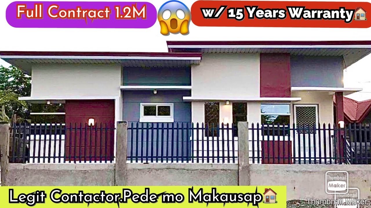 1.2M,w/15years Warranty Eto na Legit Contractor Mapagkatiwalaan Sulit ang 1.2M mo panalo ito