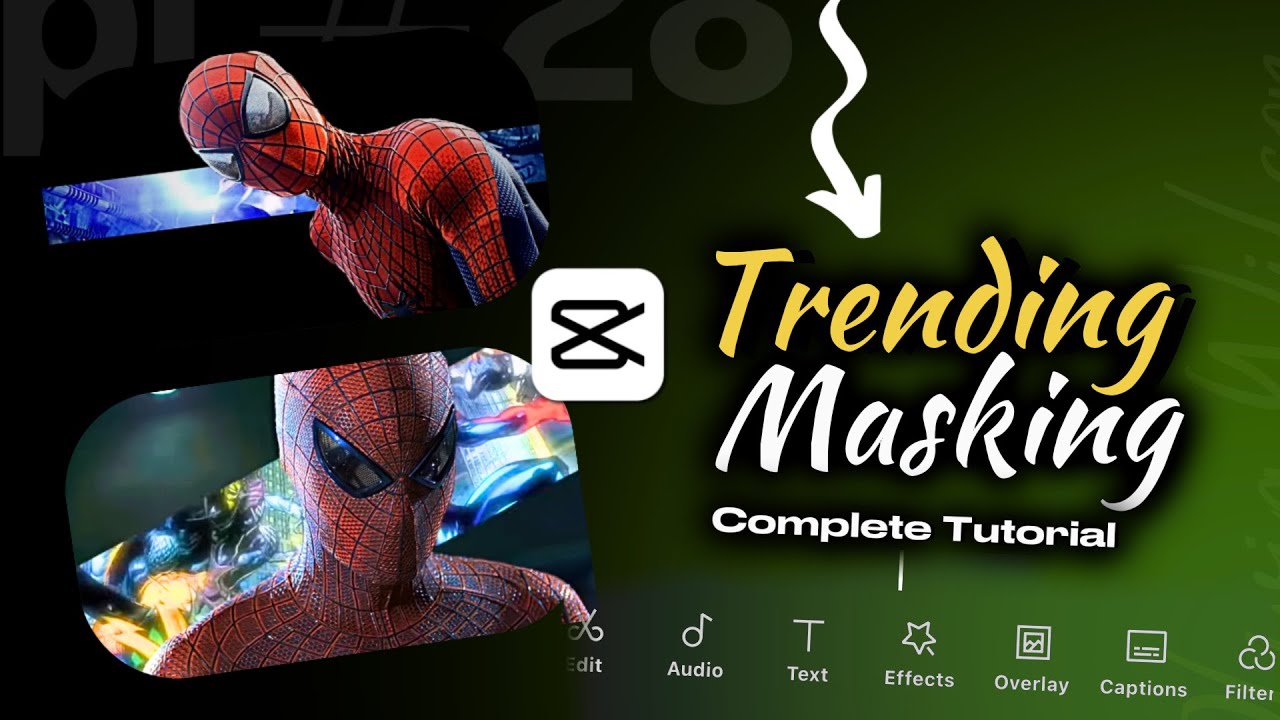 Instagram Trending Masking Editing Full Tutorial | How to edit Masking Edit in Capcut