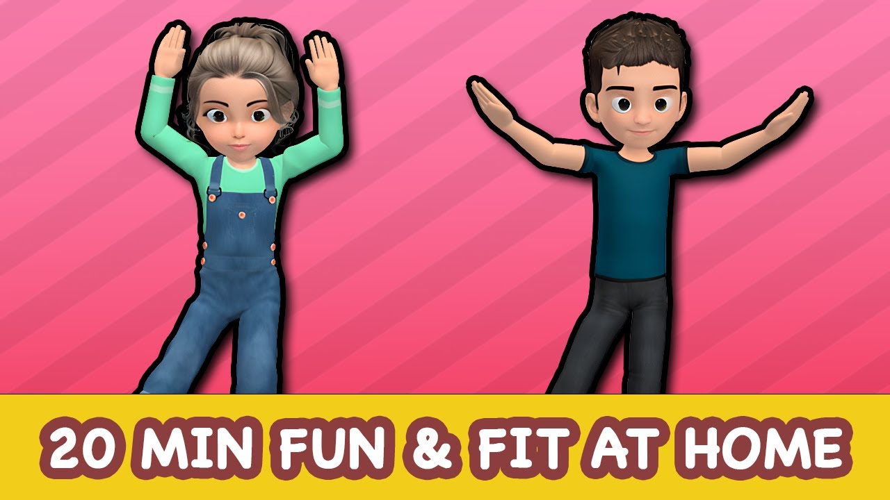 20 Min Indoor Kids Workout: Fun & Fit At Home!