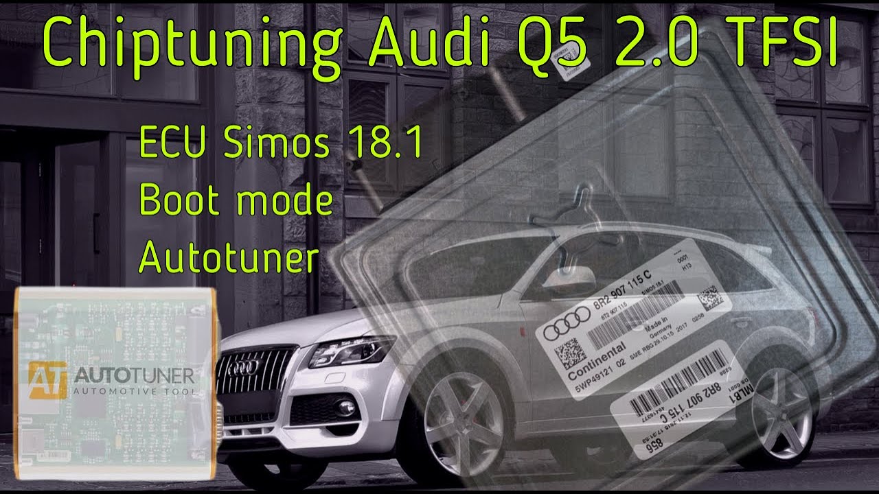 Прошивка VAG Audi Q5 2.0 TFSI 225hp Simos 18 Autotuner read boot mode ( BSL ) \ write OBD