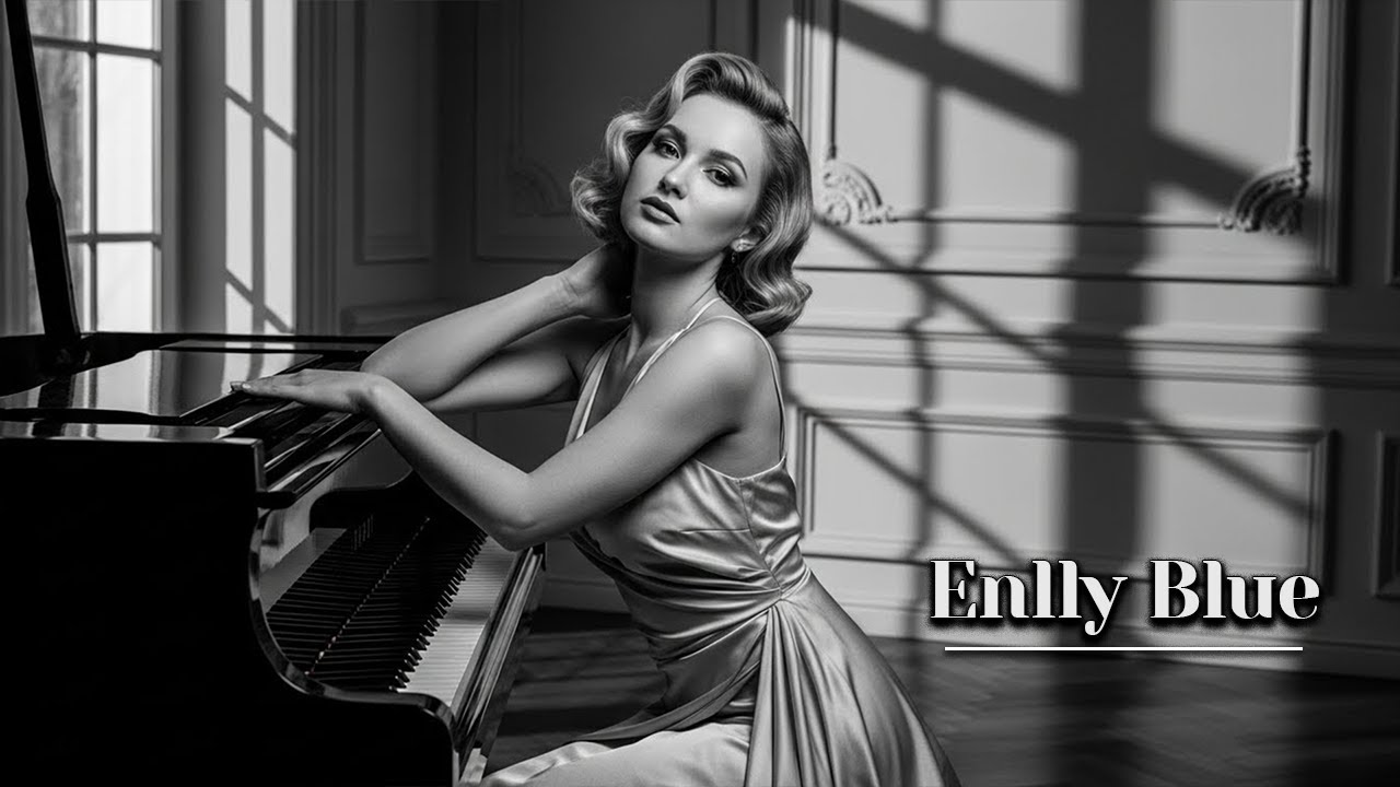 Enlly Blue - Across the Silence | Vintage Soul Blues (Emotional Slow Ballad, Deep Studio Ambience)