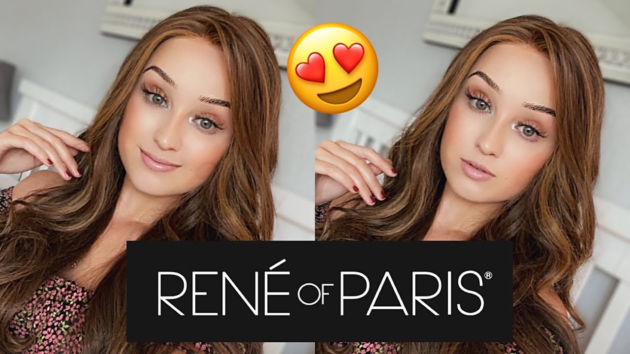 RENE OF PARIS Wig Review | Lavish Wavez Marble Brown | Lauren Neate