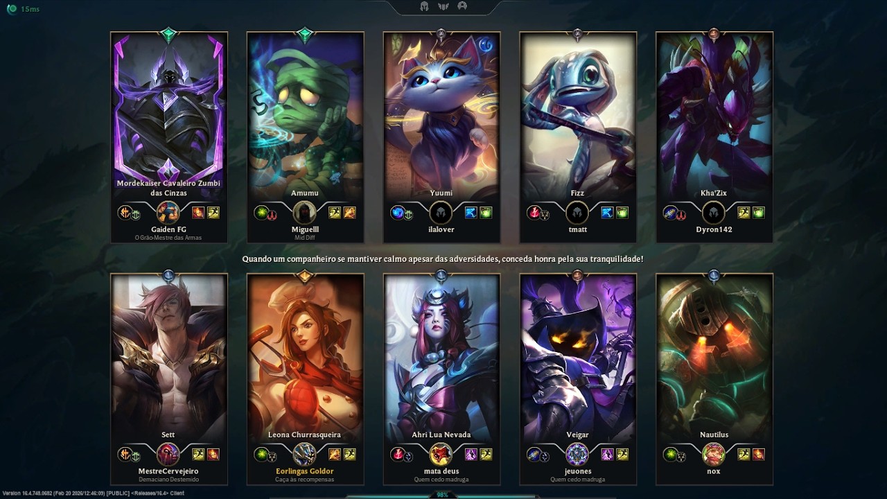 Não deu nem 20 min kkkkkkkkk