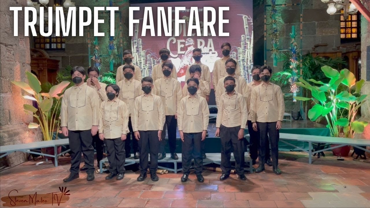 Trumpet Fanfare - Konsiyerto Parangal Para Kay Padre Diego Cera | Steven Mateo TV