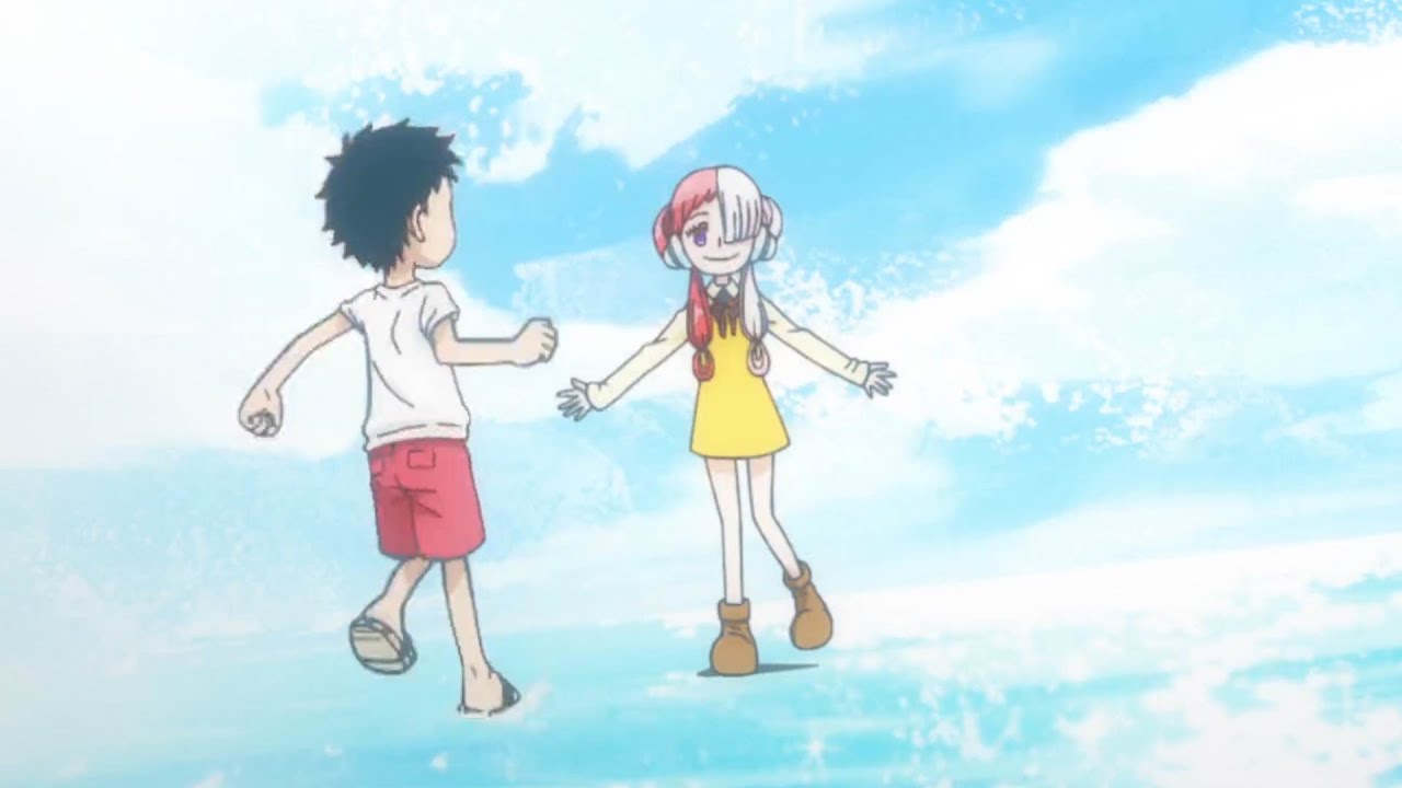 Uta meets Luffy😍 || OnePiece Episode 1029