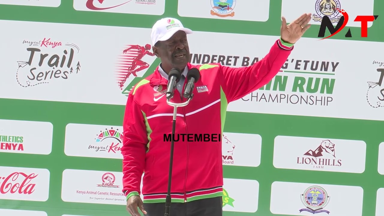 MUSALIA MUDAVADI SPEECH AT MOUNTAIN RUN IN NANDI HILLS!!!