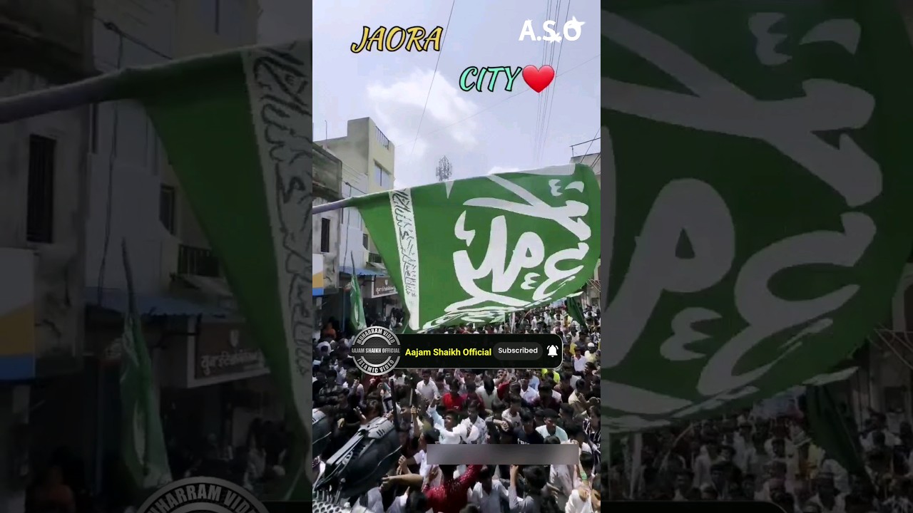 EID MILAD UN NABI JAORA JULUS 2023 #jaora#status#ytshorts#viral#islamic