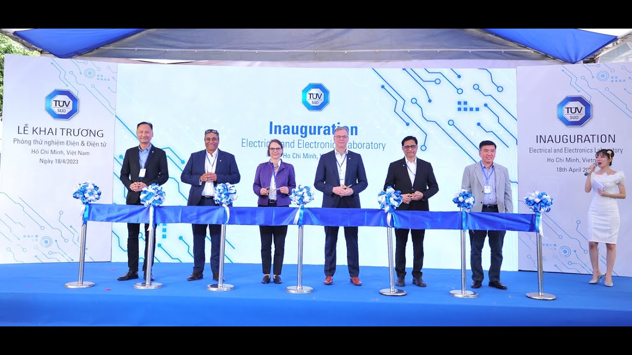 TÜV SÜD | Inauguration of Electrical and Electronics Laboratory in Vietnam