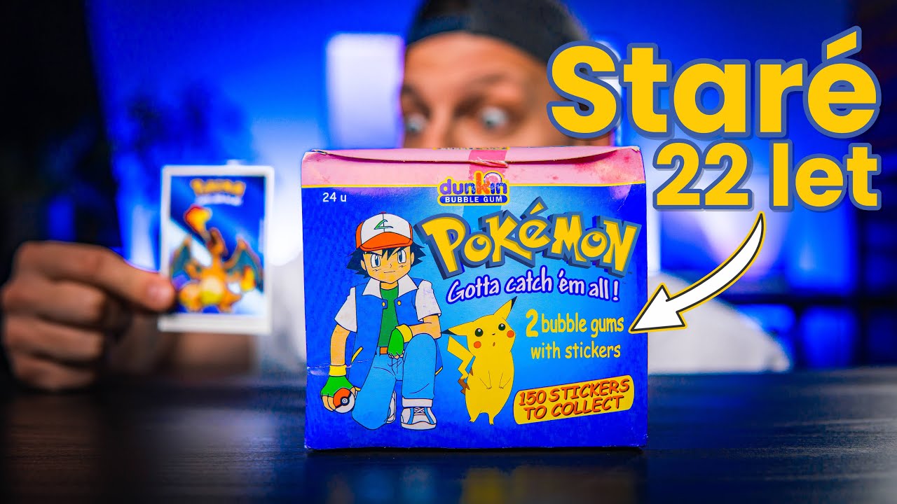 Otevíráme staré Pokémon balíčky!