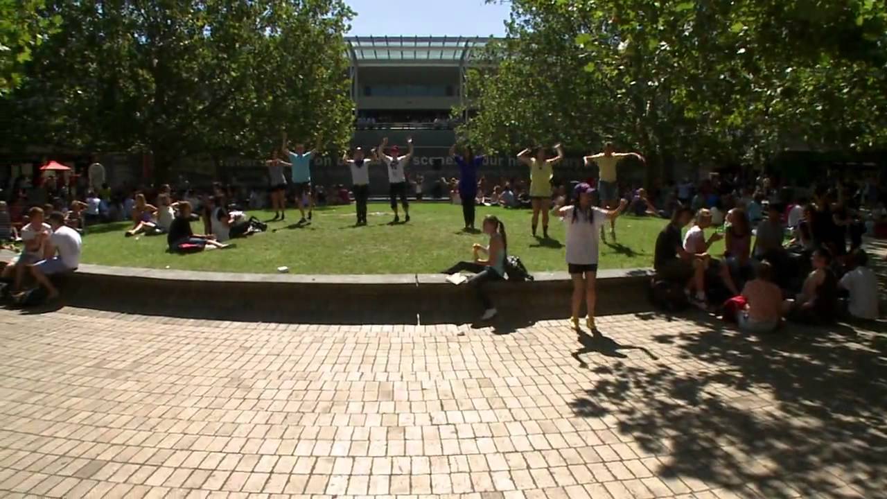 Flash Mob fever hits La Trobe University's Indian Exchange Week