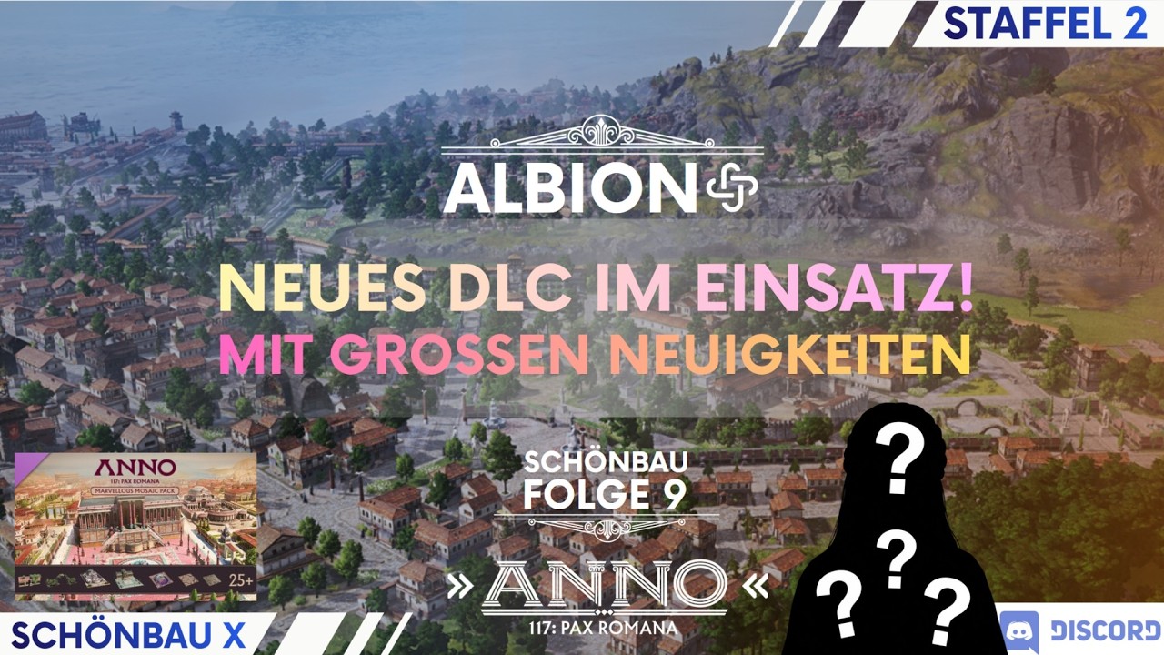 Anno 117 Albion Schönbau #9 | Das neue DLC im Einsatz mit großen Neuigkeiten! #Anno117 #MosaikeDLC