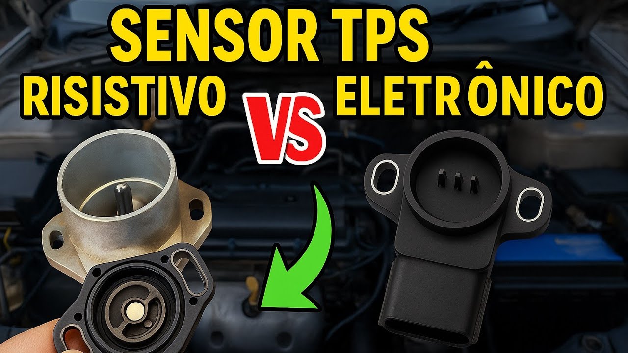 Sensor TPS Resistivo Vs Eletrônico – Diferenças, Vantagens E Troca!
