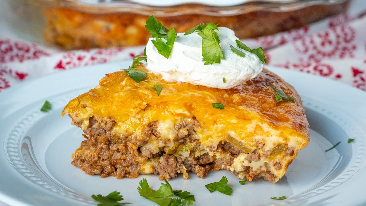 Impossible Taco Pie