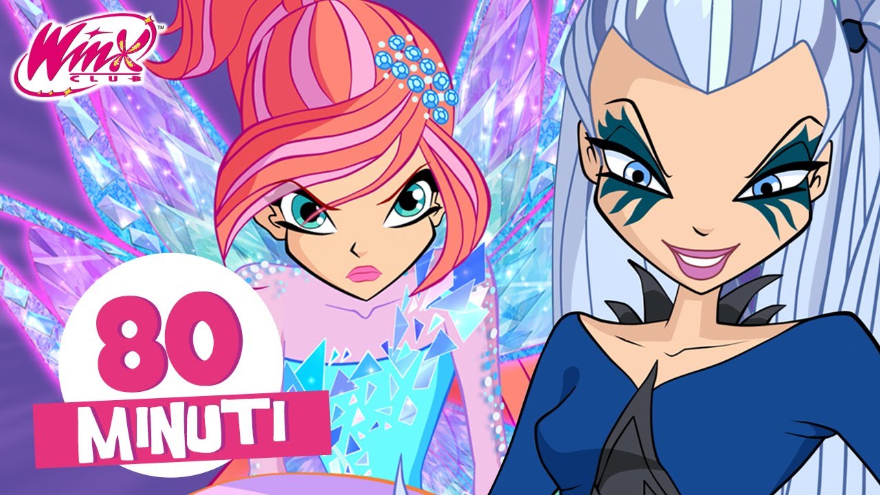 Bloom vs Icy: Fuoco contro Ghiaccio | Maratona di Scontri Epici | Winx Club