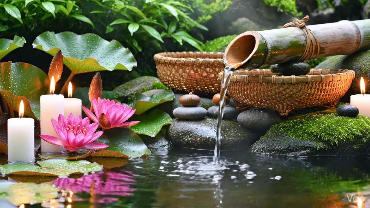 Live Soothing Zen Water Sounds | ASMR for Meditation