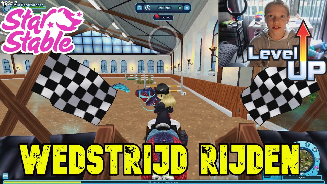 WEDSTRIJDEN rijden op Star Stable Online. Wil weer een LEVEL UP omhoog. Spoedig weer LIVE  #2317