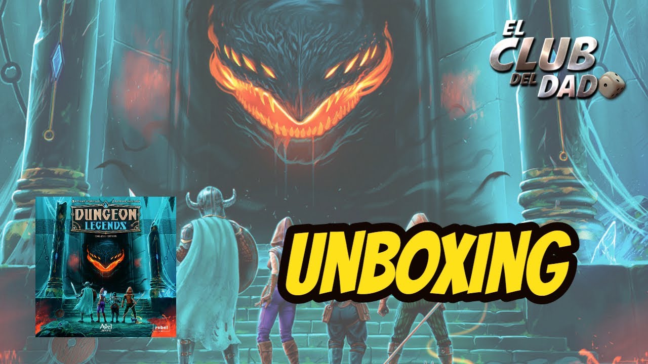 Dungeon Legends - Unboxing - Juego de mesa