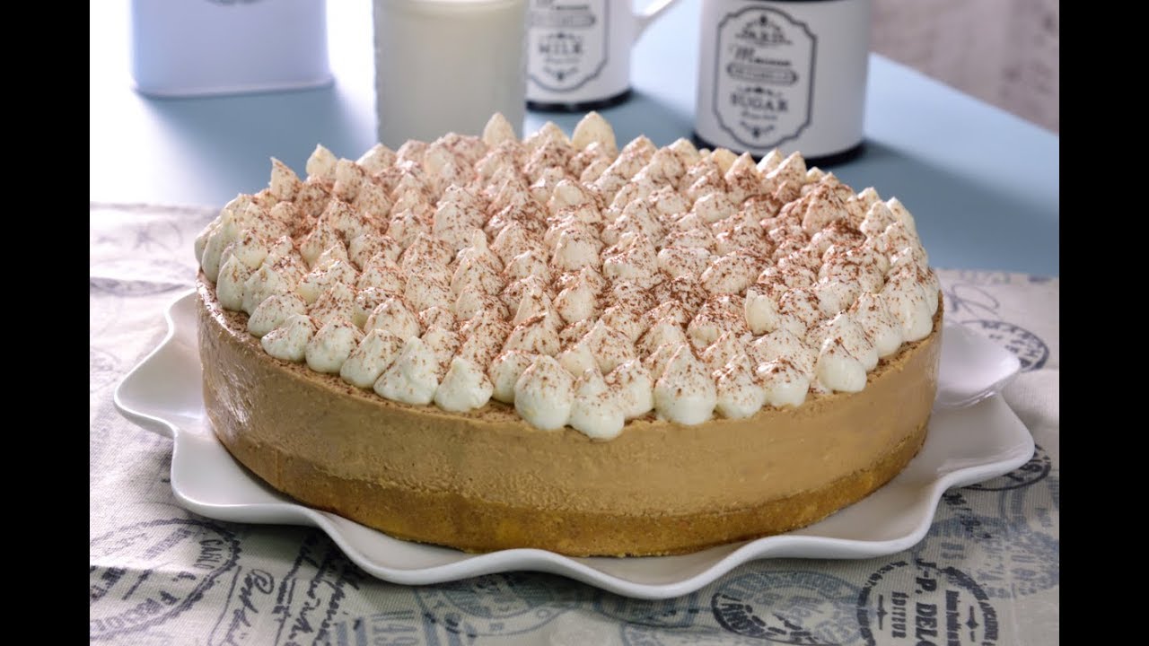 DELICIOSO pastel fr&iacute;o de CAF&Eacute; | Pastel de Caf&eacute;