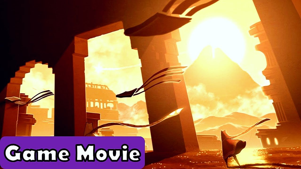 JOURNEY - All Cutscenes The Movie [Game Movie] PS4 PRO