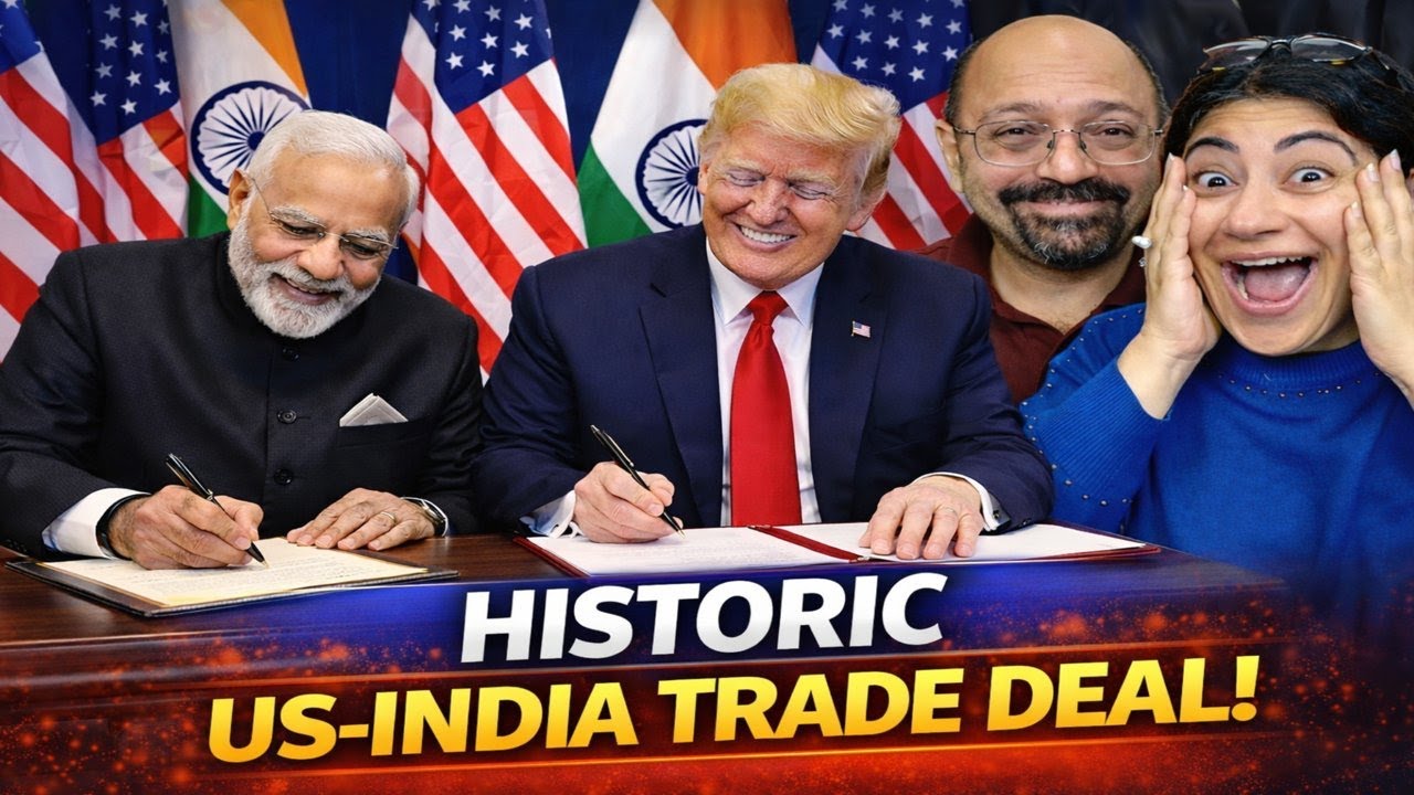 INDIA'S BIGGEST TRADE DEAL SIGNED | Trump Announces India-US Trade Deal, PM Modi Reacts!