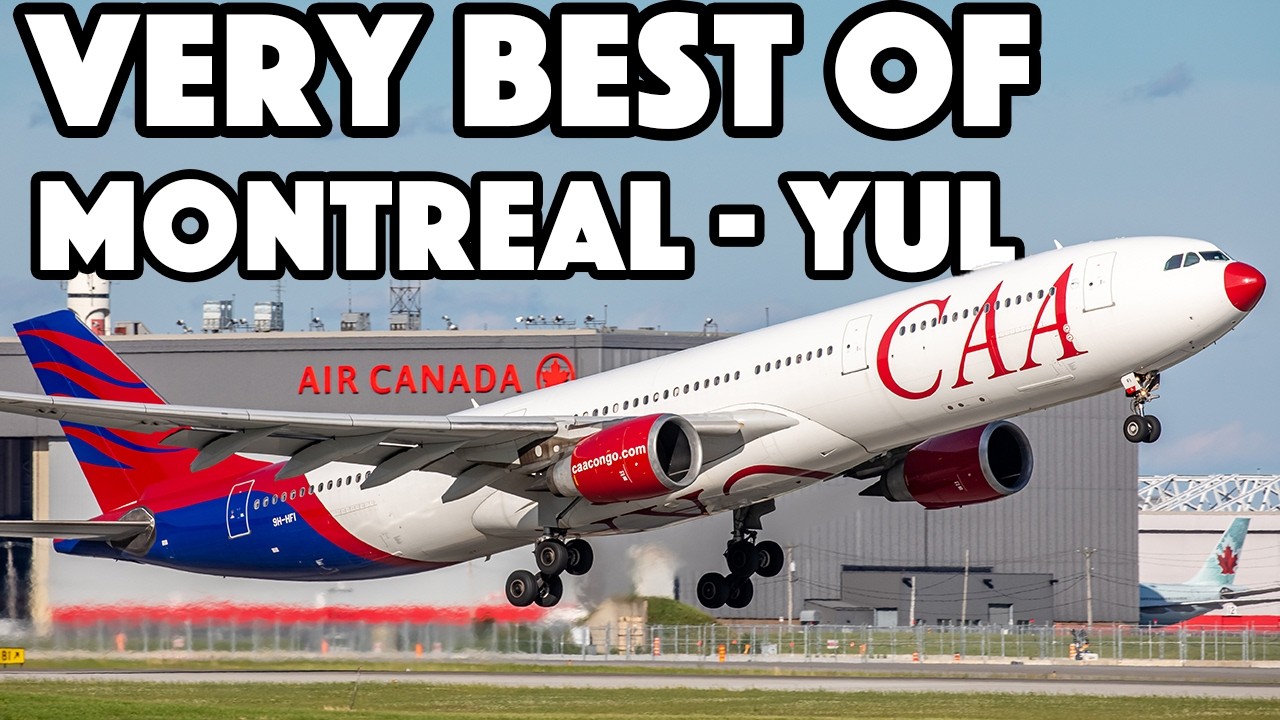 The VERY BEST of Montreal-Trudeau PLANE SPOTTING! (YUL/CYUL)
