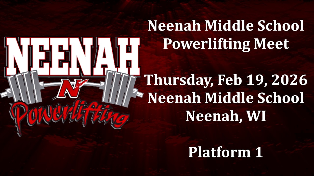 2026 Neenah Middle School Meet - Platform 1