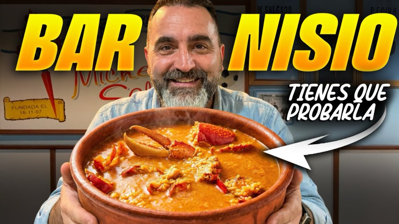 Día 3: Cena en bar Nisio (Vigo), todo producto autóctono y el arroz con bogavante espectacular.